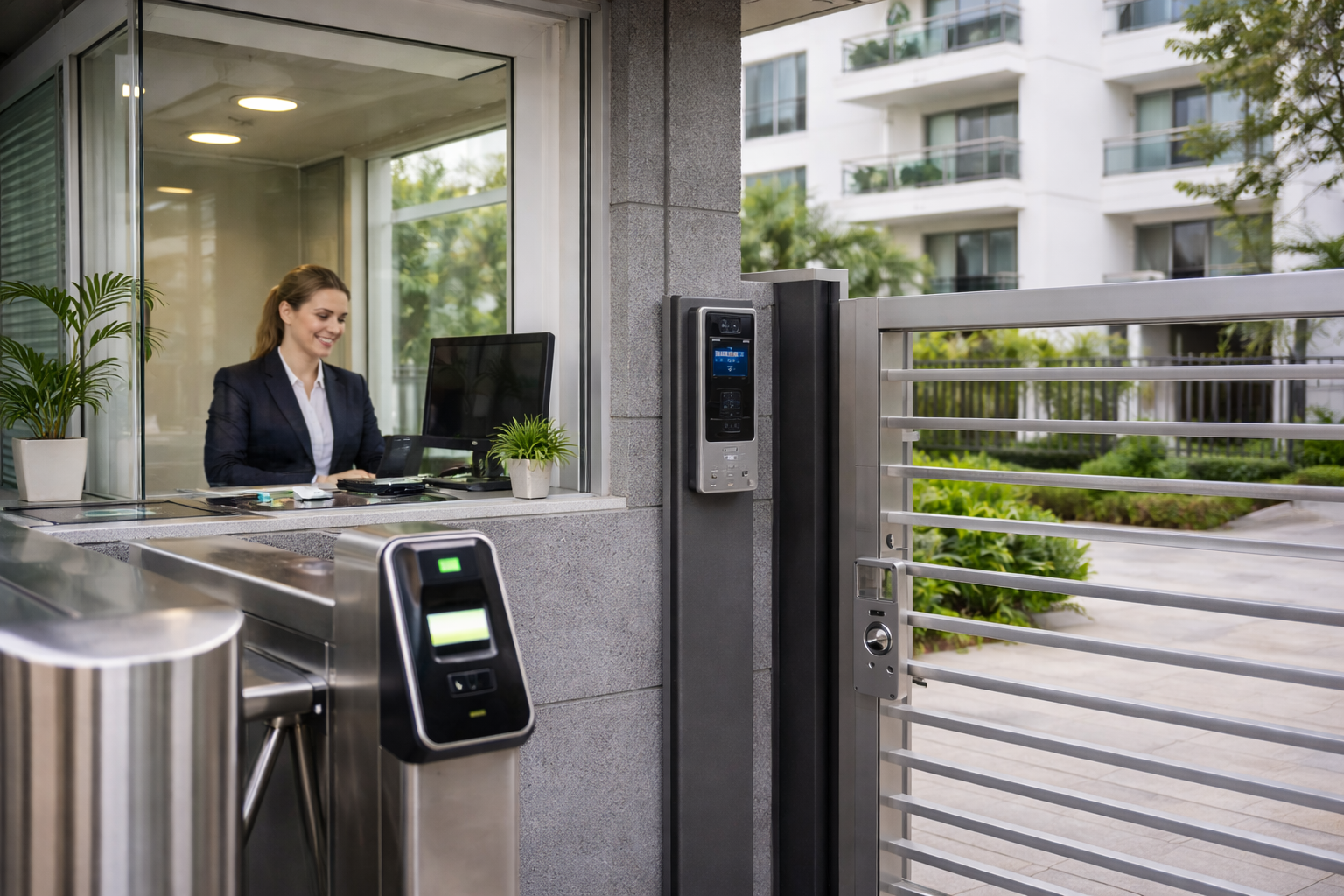 Controle de acesso condominial