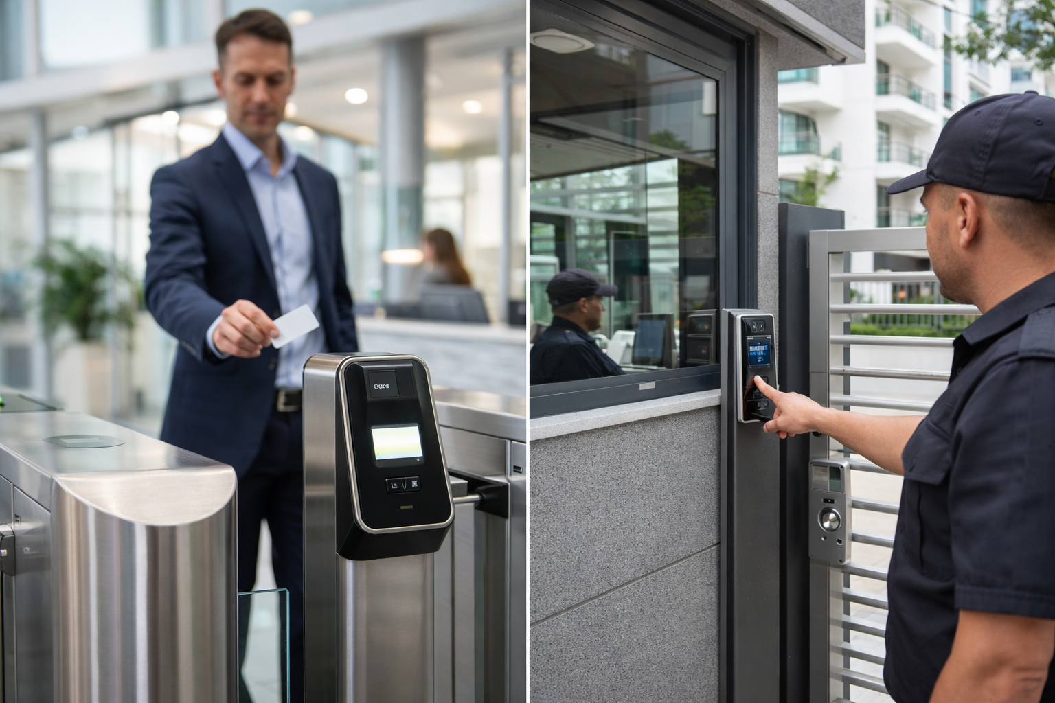 Controle de acesso empresarial